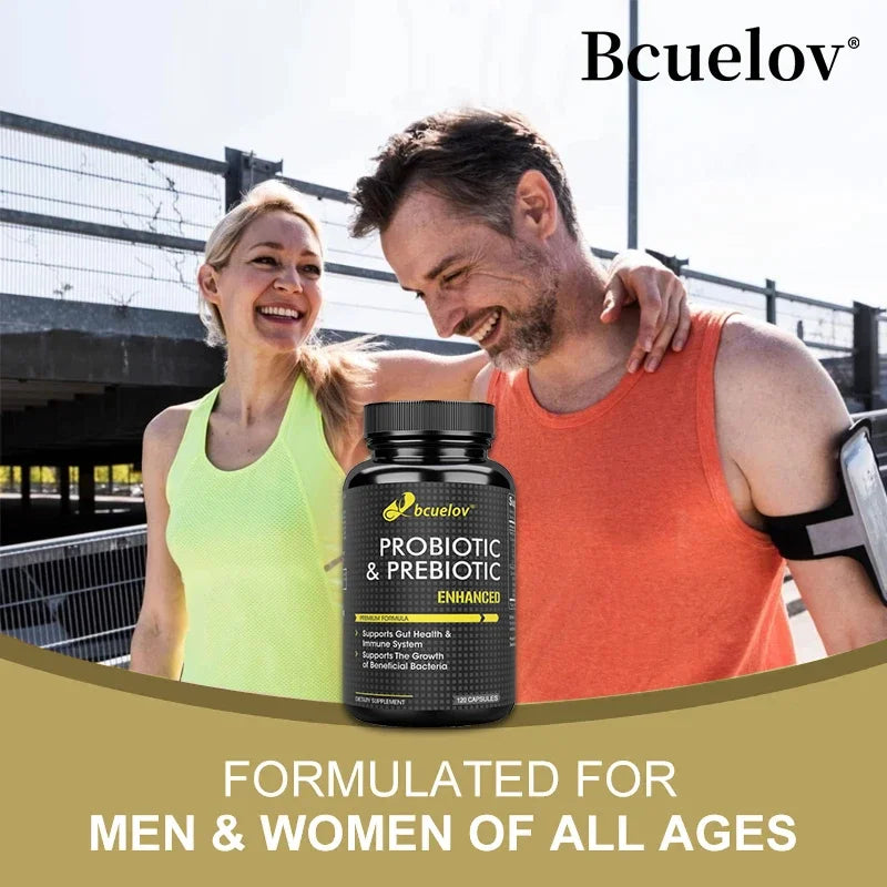 Synbi-Glow Probiotics and Prebiotics - Relieves Constipation, Bloating, Bad Breath, Acne & Blemishes