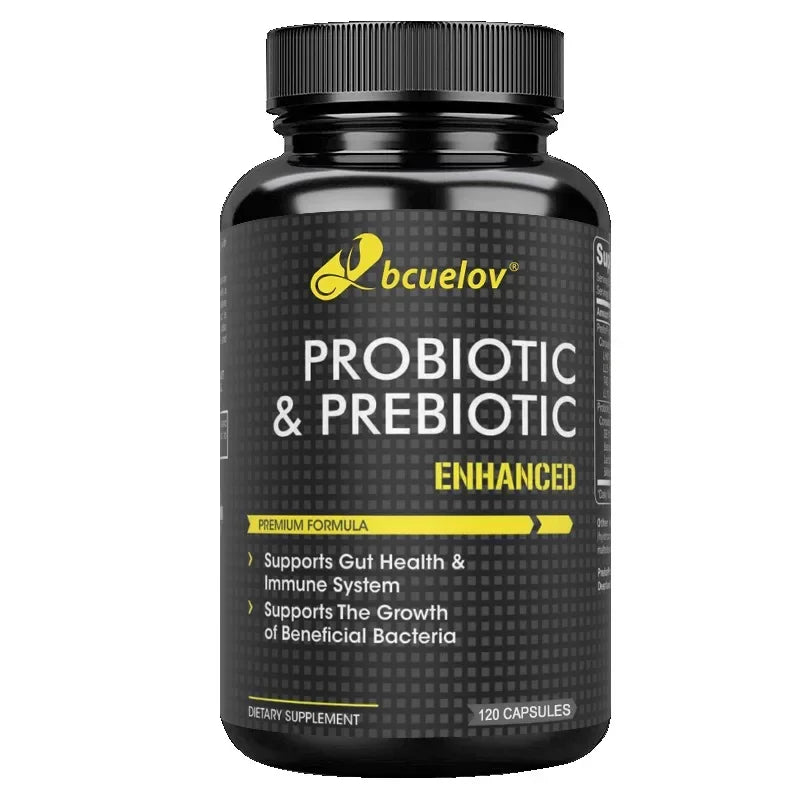 Synbi-Glow Probiotics and Prebiotics - Relieves Constipation, Bloating, Bad Breath, Acne & Blemishes