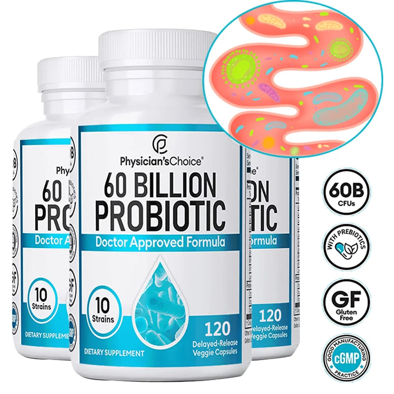 PureBio - Probiotics + Organic Prebiotics, supports Digestive & immune system, Constipation, Gas, & Bloating