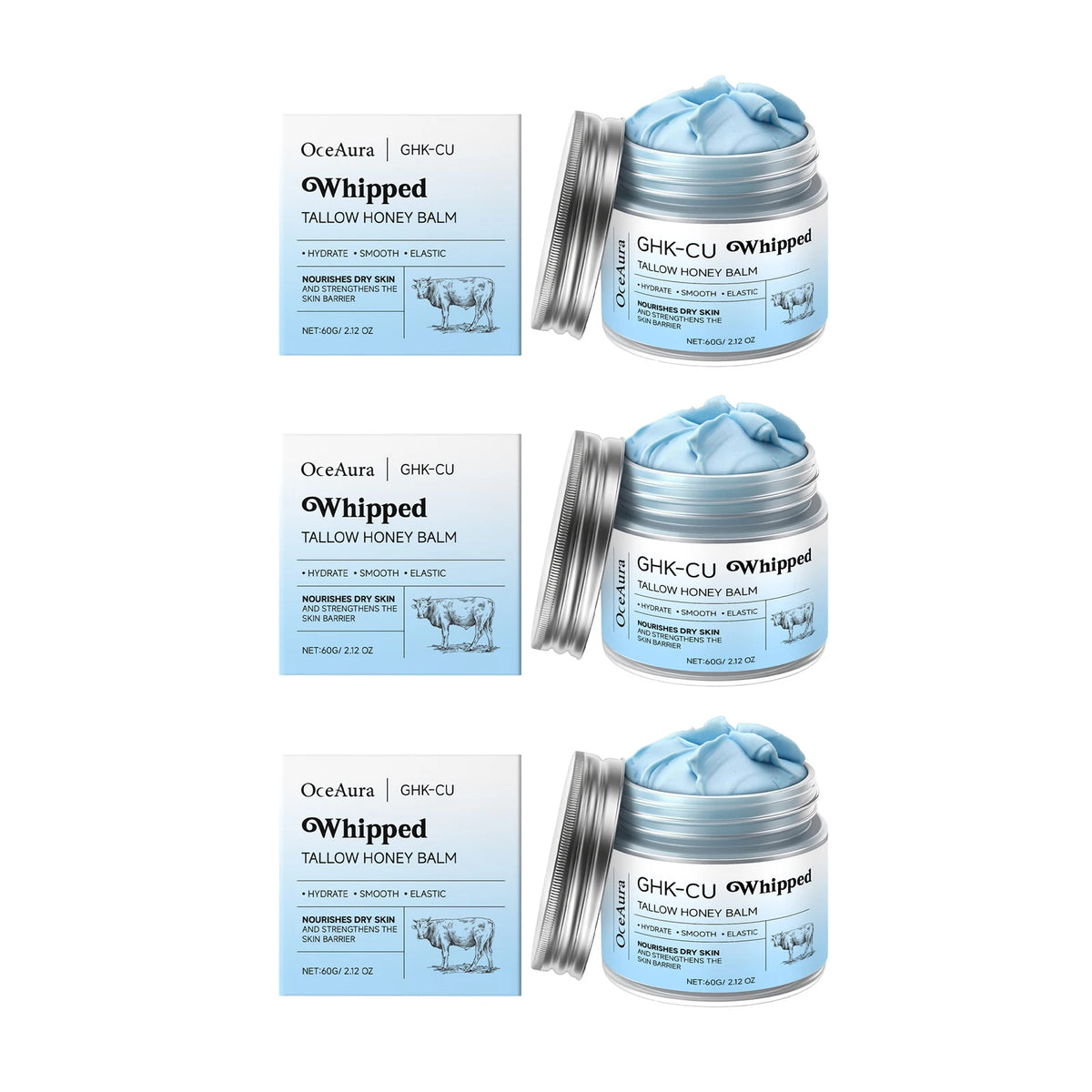 GHK Beef Tallow & Blue Honey Skin Repairing & Hydrating Balm