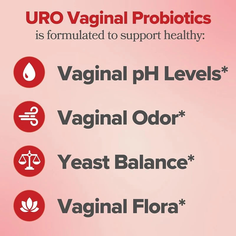 FemFlo - Feminine Probiotic Capsules - Supports Vaginal Odor, Healthy pH, Intimate Flora & Digestive Health