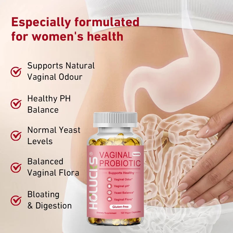 FemFlo - Feminine Probiotic Capsules - Supports Vaginal Odor, Healthy pH, Intimate Flora & Digestive Health