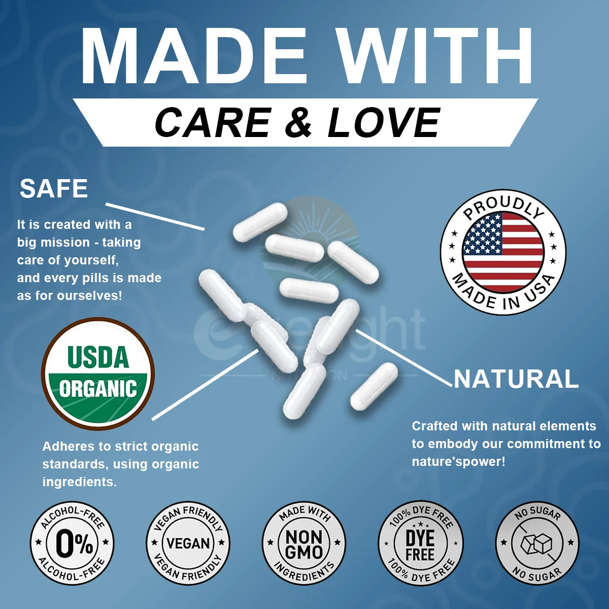 Veda-50 Probiotics - Daily Supplement for Digestive, Women's & Gut Health, Gas & Bloating Relief