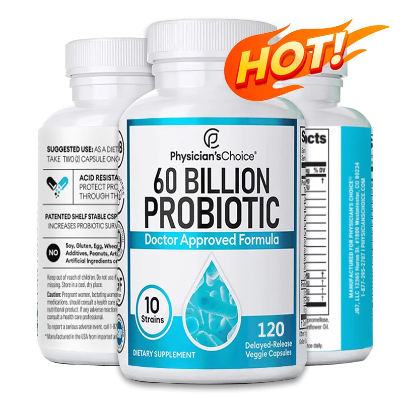 PureBio - Probiotics + Organic Prebiotics, supports Digestive & immune system, Constipation, Gas, & Bloating
