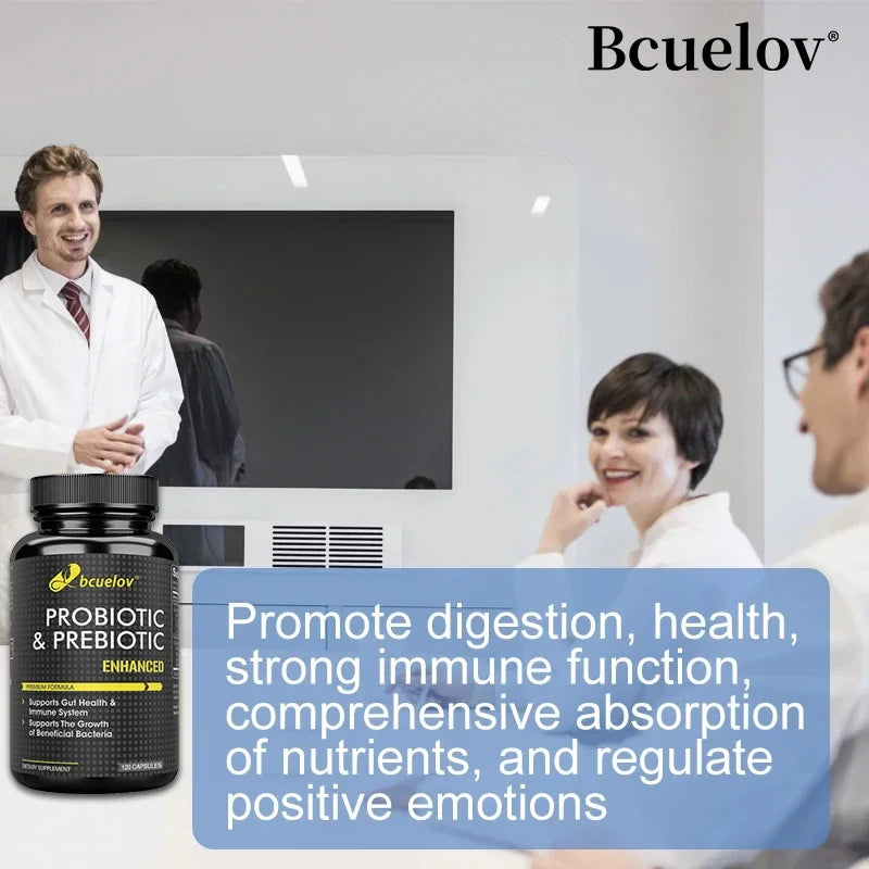 Synbi-Glow Probiotics and Prebiotics - Relieves Constipation, Bloating, Bad Breath, Acne & Blemishes
