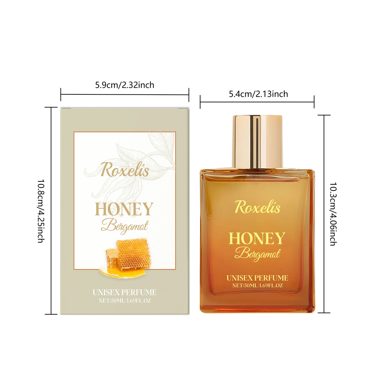 Honey Bergamot Pheromone Spray - For Women Skin Care - Lasting Spray