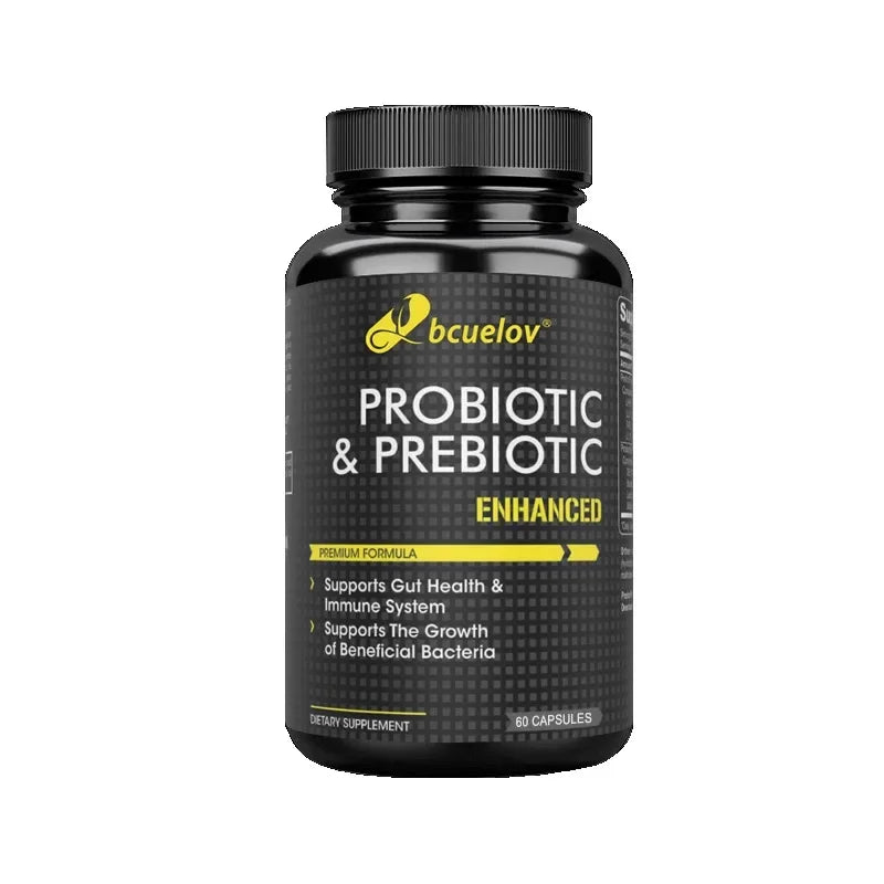 Synbi-Glow Probiotics and Prebiotics - Relieves Constipation, Bloating, Bad Breath, Acne & Blemishes