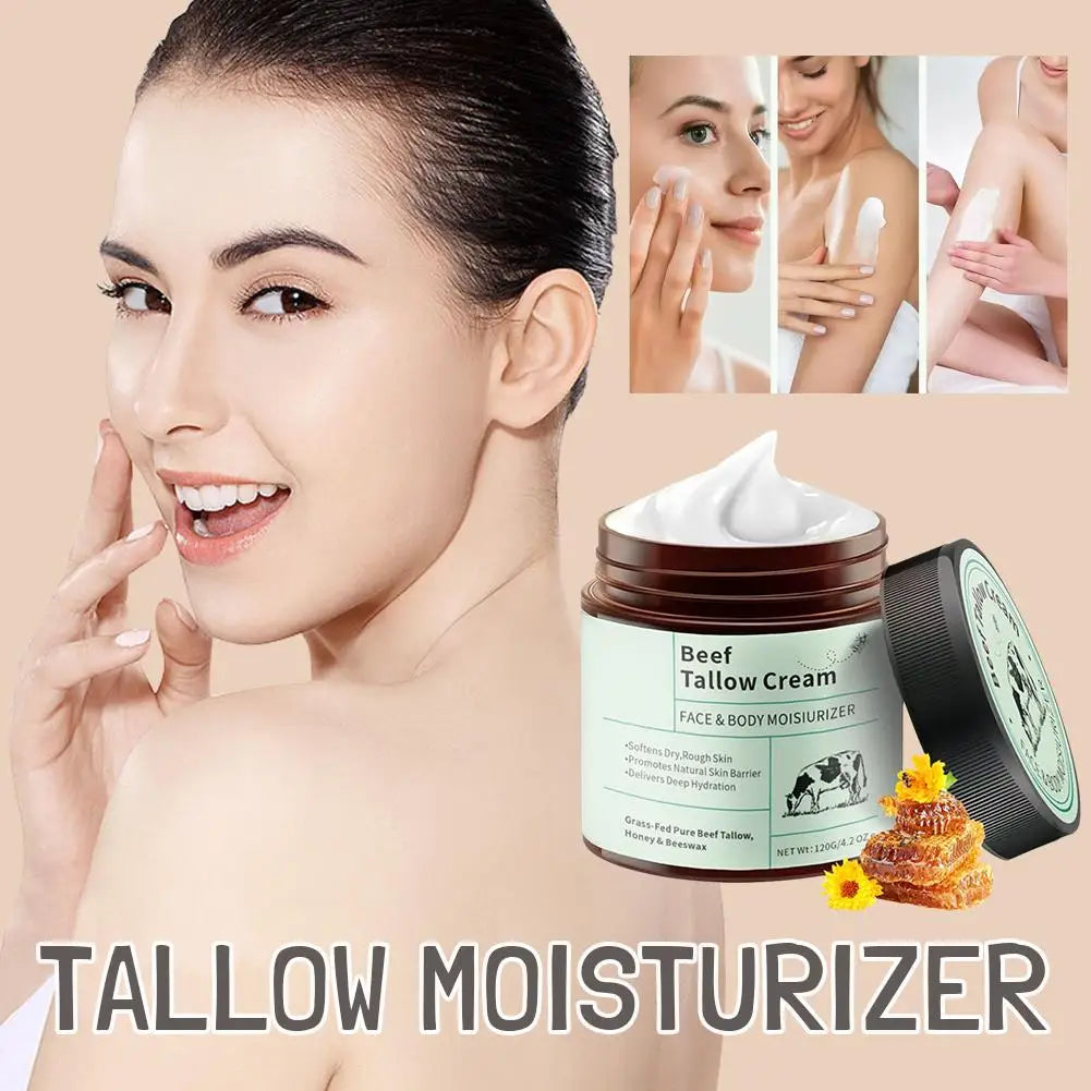 120g Beef Tallow Honey - 7 in 1 moisturizing & Skin repairing Cream