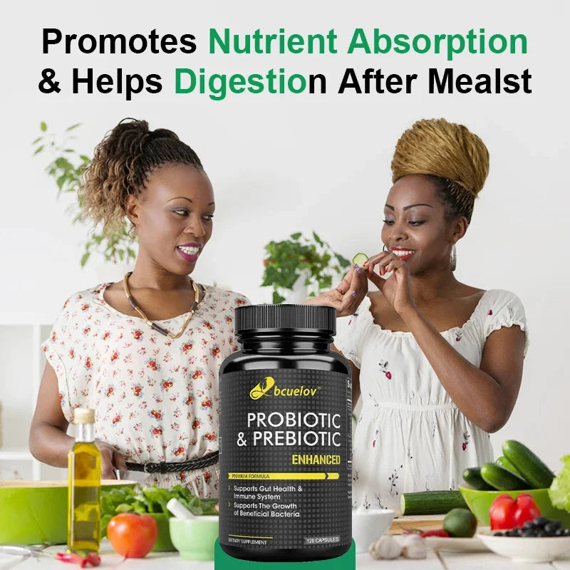 Synbi-Glow Probiotics and Prebiotics - Relieves Constipation, Bloating, Bad Breath, Acne & Blemishes