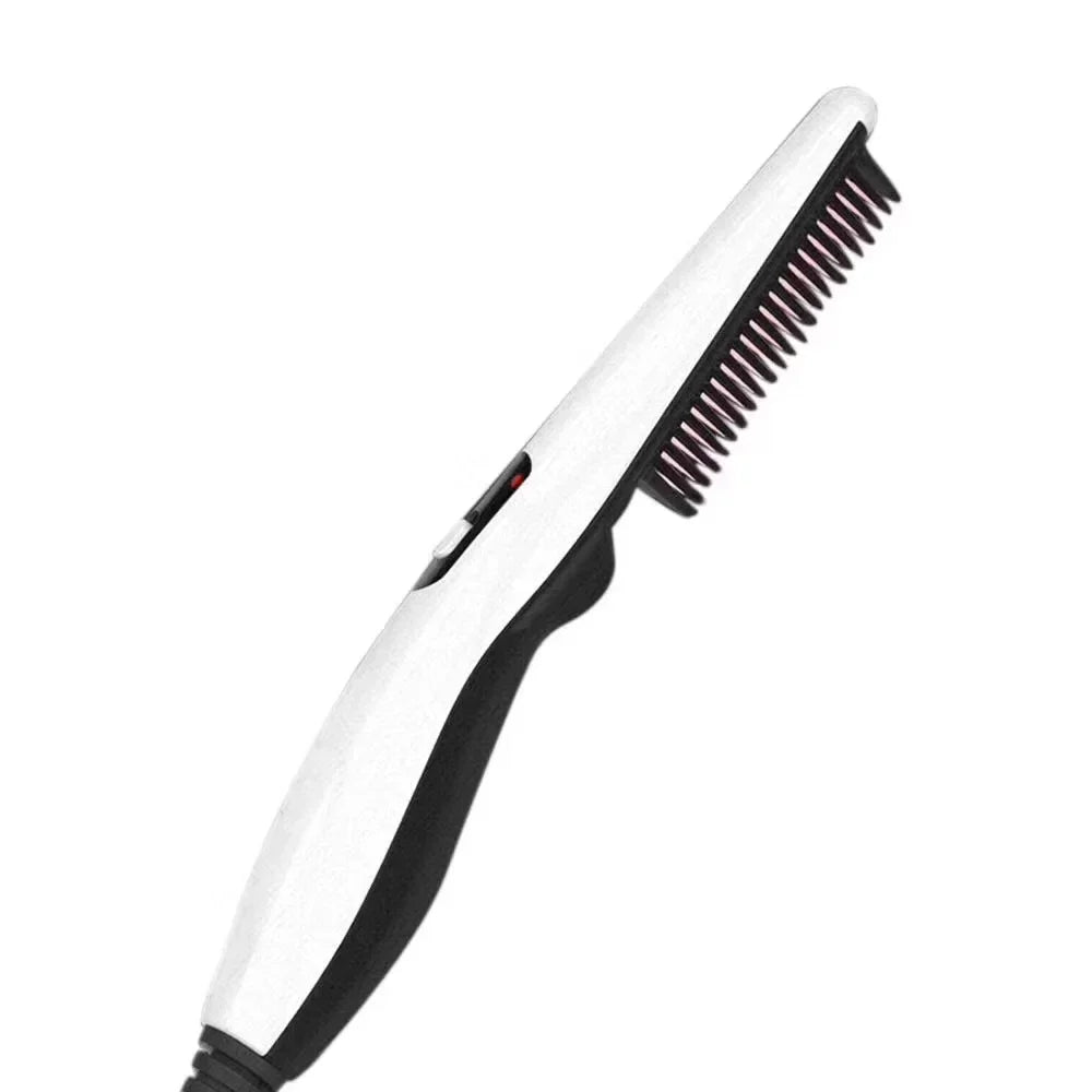 2 in 1 Multi-purpose electric - B & H straightener & Styling Comb For men
