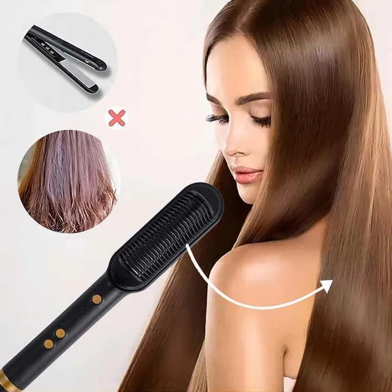 Sleek-it Electric Ceramic - hair straightening - Hot Brush