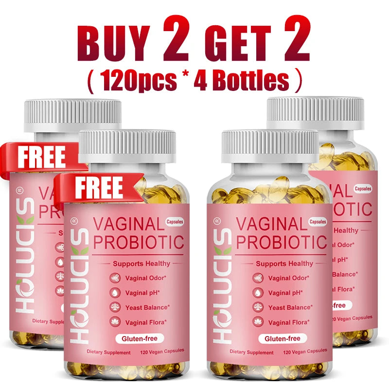 FemFlo - Feminine Probiotic Capsules - Supports Vaginal Odor, Healthy pH, Intimate Flora & Digestive Health