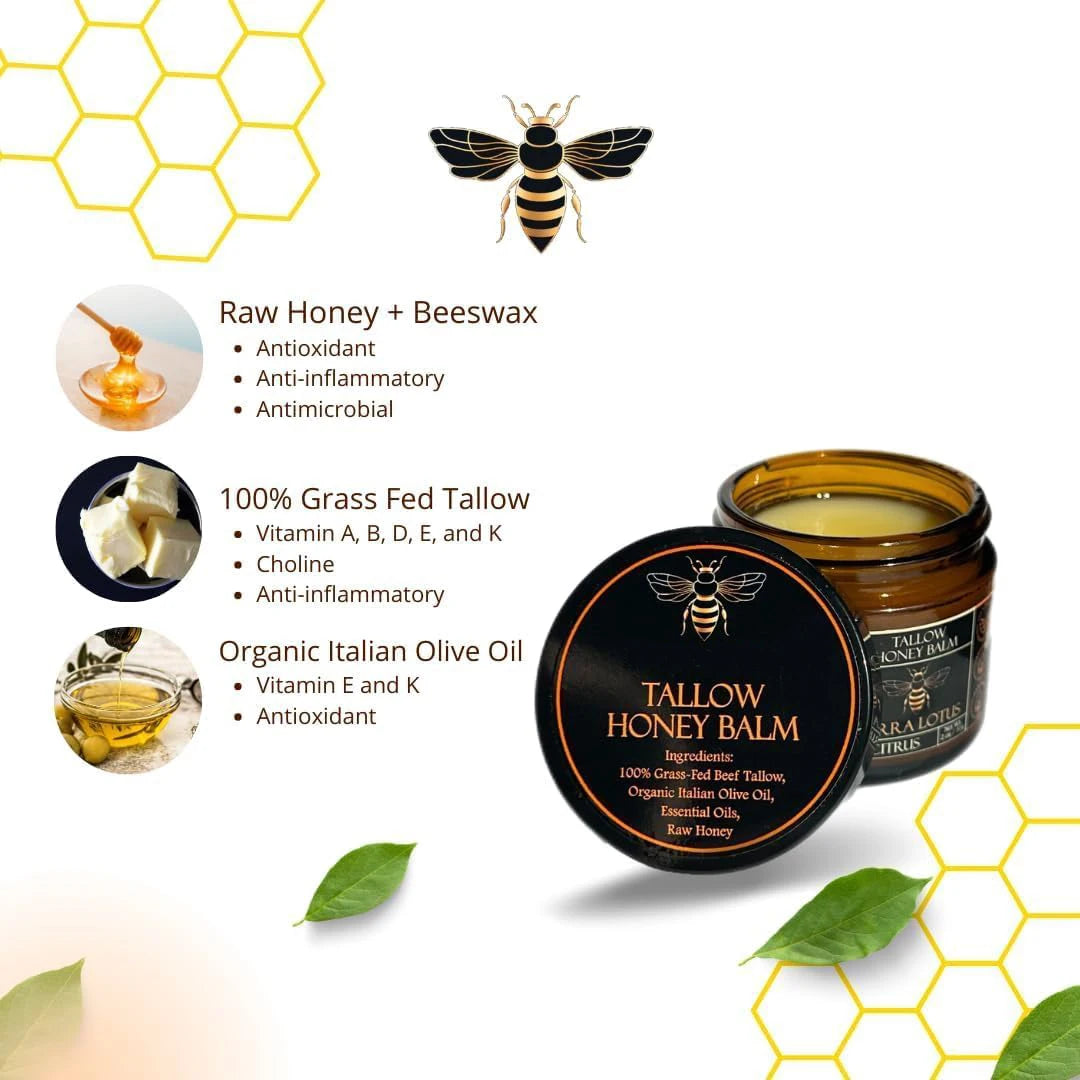 Tallow & Manuka Honey - Nature’s protective moisturizer 60g