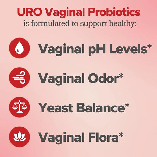 FemFlo - Feminine Probiotic Capsules - Supports Vaginal Odor, Healthy pH, Intimate Flora & Digestive Health