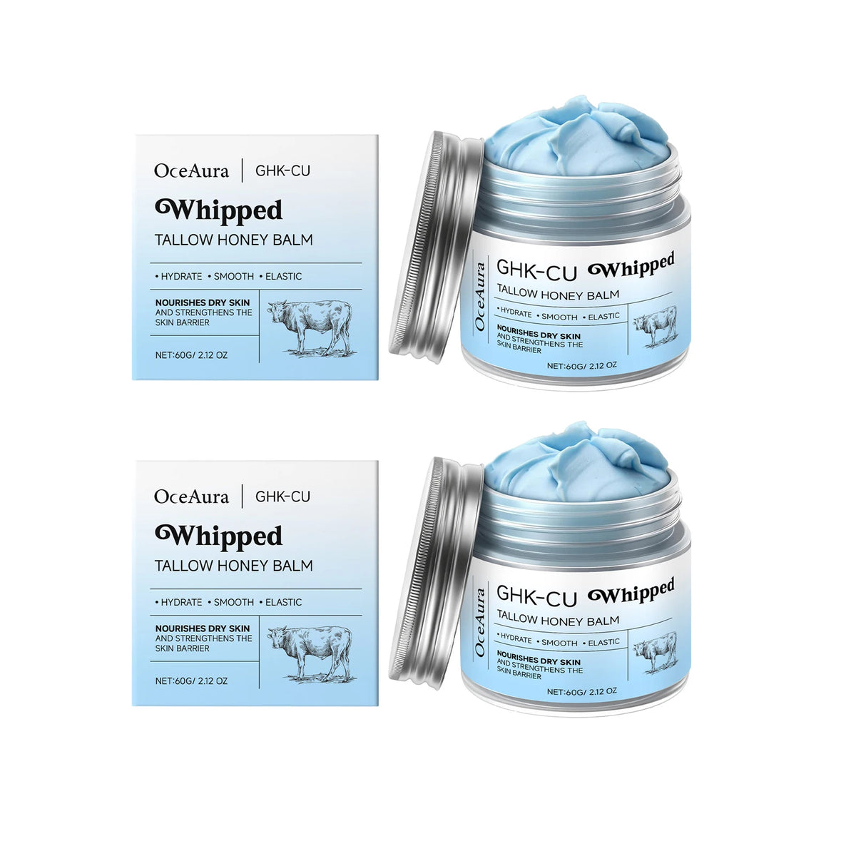 GHK Beef Tallow & Blue Honey Skin Repairing & Hydrating Balm
