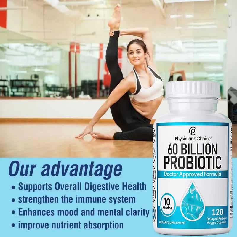 PureBio - Probiotics + Organic Prebiotics, supports Digestive & immune system, Constipation, Gas, & Bloating