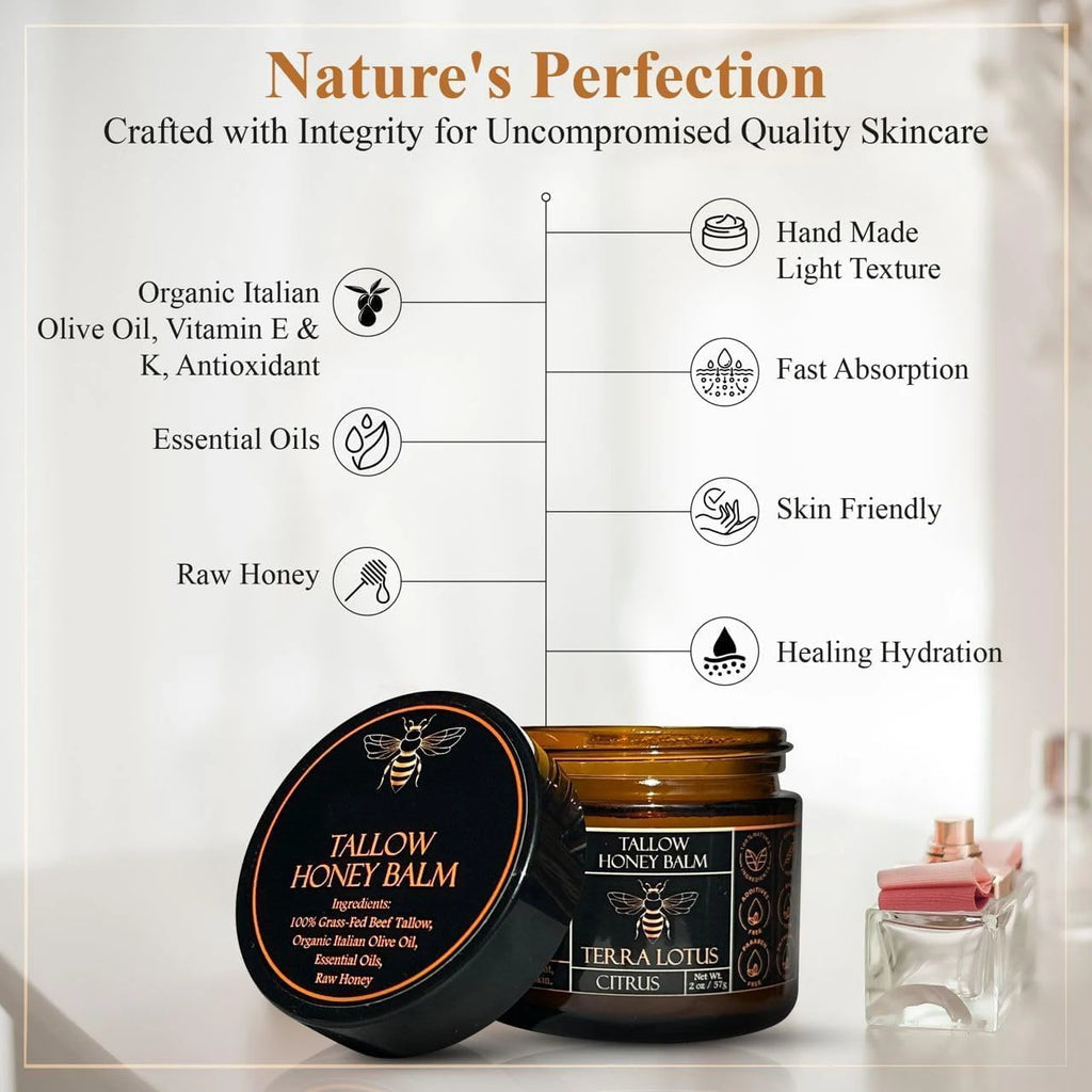Tallow & Manuka Honey - Nature’s protective moisturizer 60g