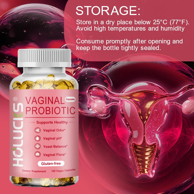FemFlo - Feminine Probiotic Capsules - Supports Vaginal Odor, Healthy pH, Intimate Flora & Digestive Health